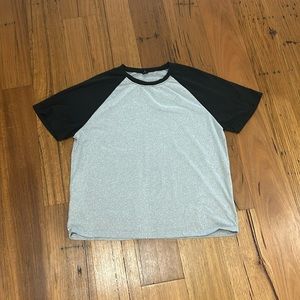 Color Block Oversized Tee